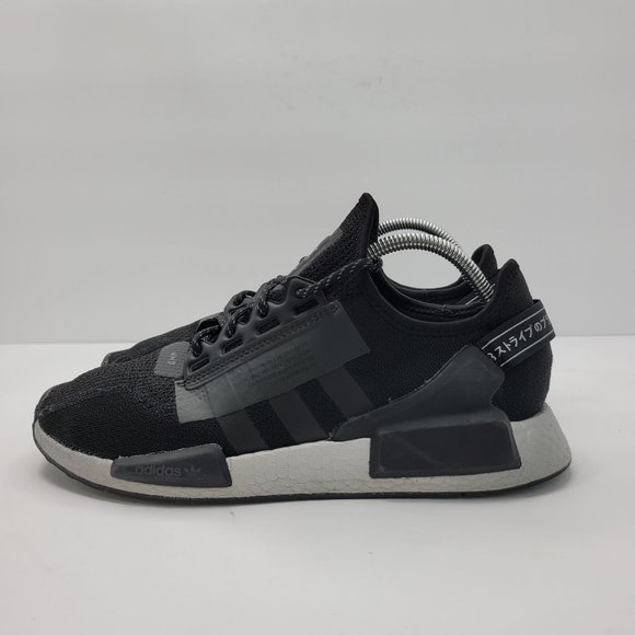 Adidas NMD R1 V2 W Women's Running Shoes 2019 Core Black FW5449 US Size 11 - Picture 2 of 8